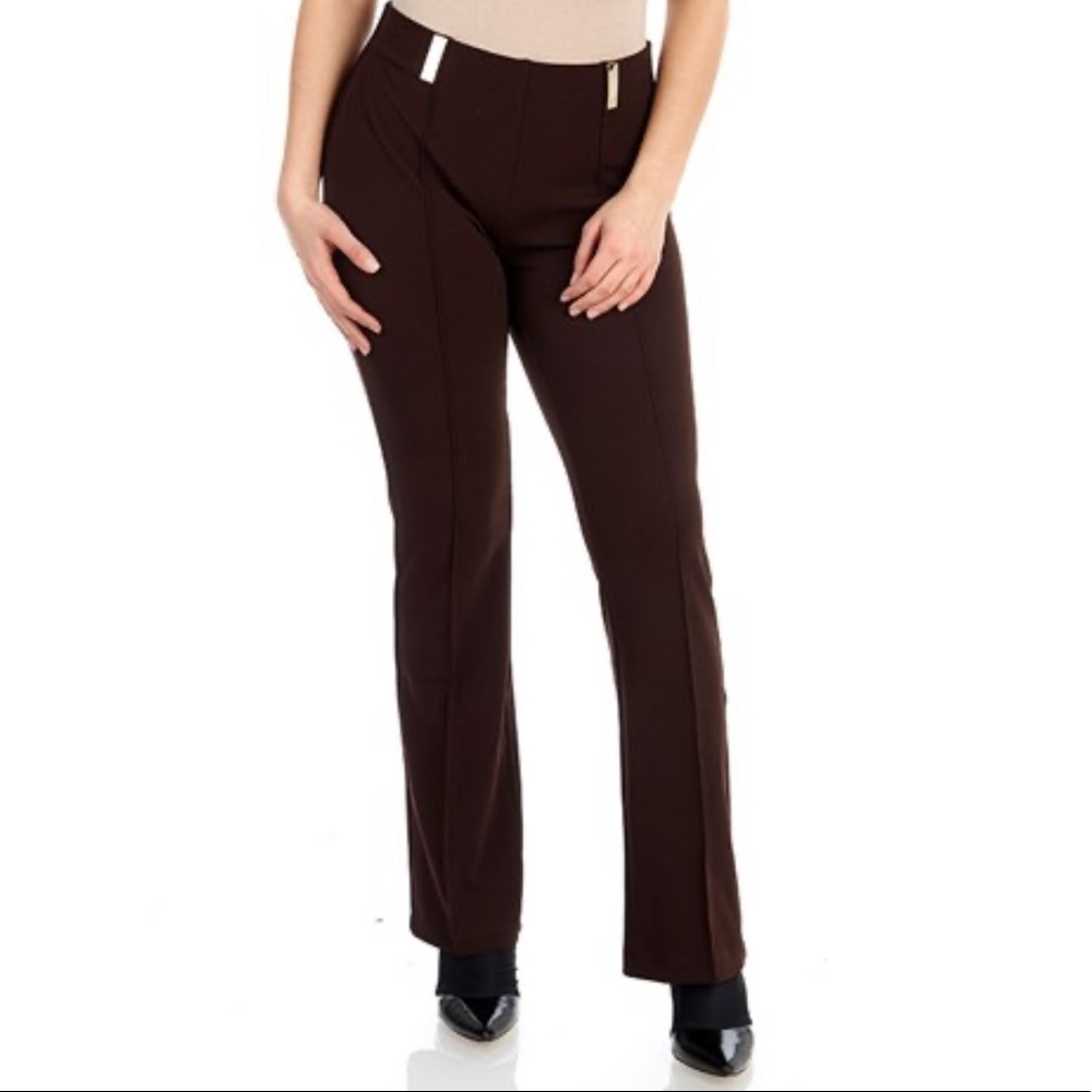 Plus Size Golden Hour Crepe Buckle Side Pants - Picture 10 of 11
